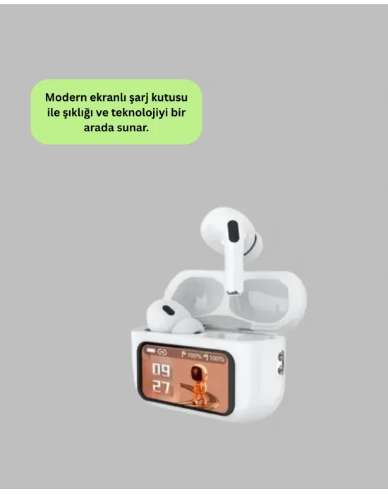 Akıllı Sensörlü Su Geçirmez Bluetooth Kulaklık Güçlü Batarya Ve Bass