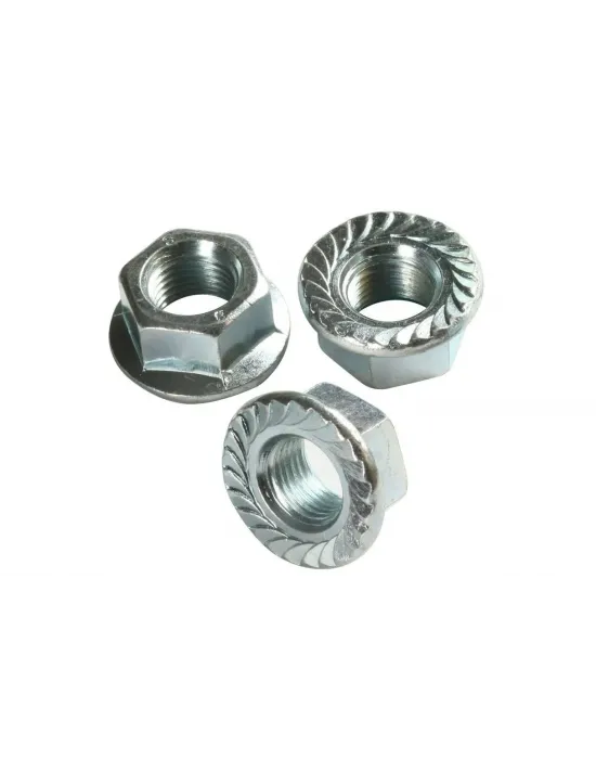 Altıköşe Flanşlı Somun M10 - 10 Adet