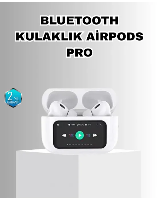 Anc Bluetooth Kulaklık – Dokunmatik, Powerbank Kutulu, Akıllı Sensörlü