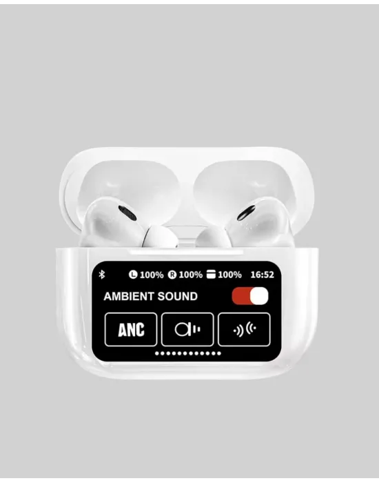 Anc Bluetooth Kulaklık – Dokunmatik, Powerbank Kutulu, Akıllı Sensörlü