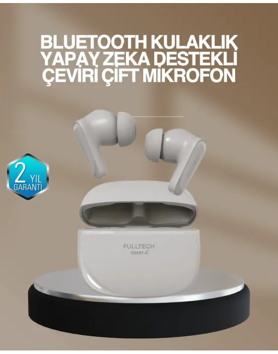 Anında Dil Çeviren Akıllı Bluetooth Kulaklık Çok Dilli İletişim