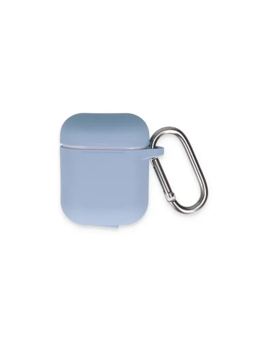 Apple Airpods 2 (2.nesil) Hang Kılıf - Mavi