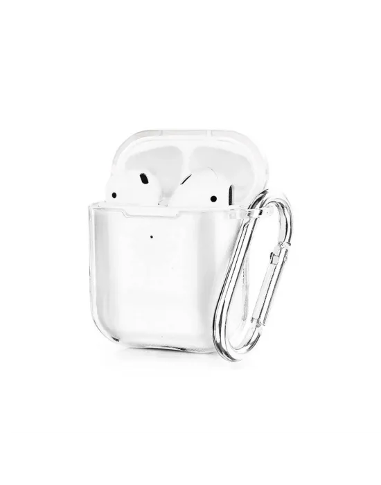 Apple Airpods 2 (2.nesil) Hang Kılıf - Şeffaf