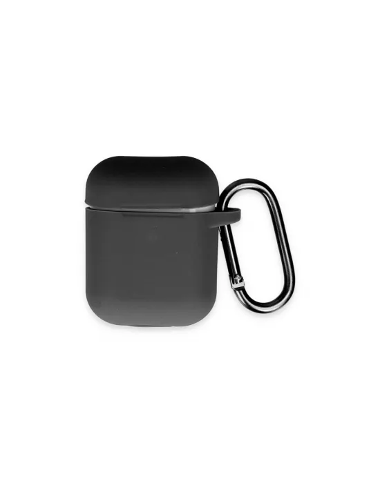 Apple Airpods 2 (2.nesil) Hang Kılıf - Siyah