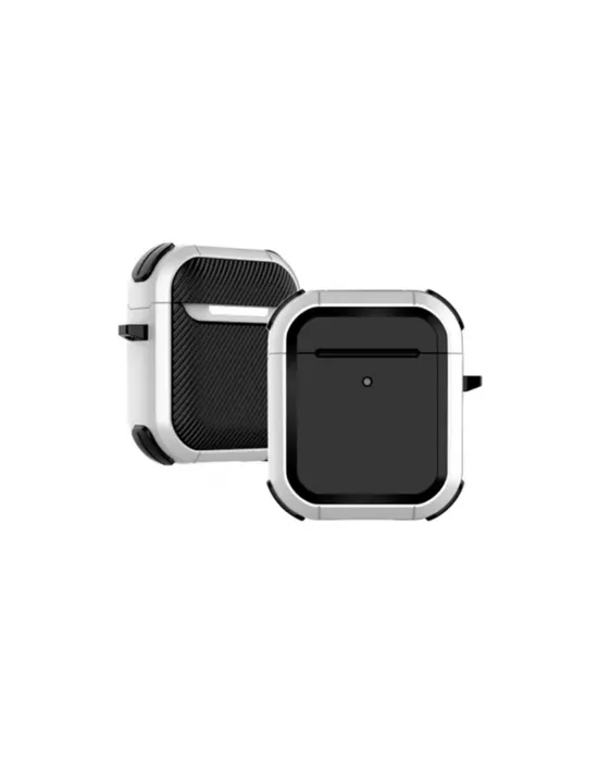 Apple Airpods 2 (2.nesil) Tank Kılıf - Beyaz