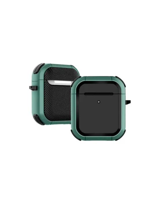 Apple Airpods 2 (2.nesil) Tank Kılıf - Yeşil