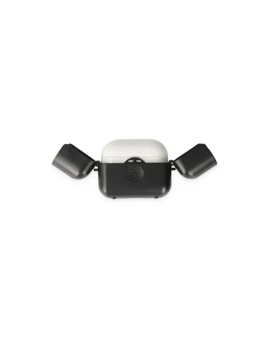 Apple Airpods 3 (3.nesil) Basmalı Kılıf - Siyah
