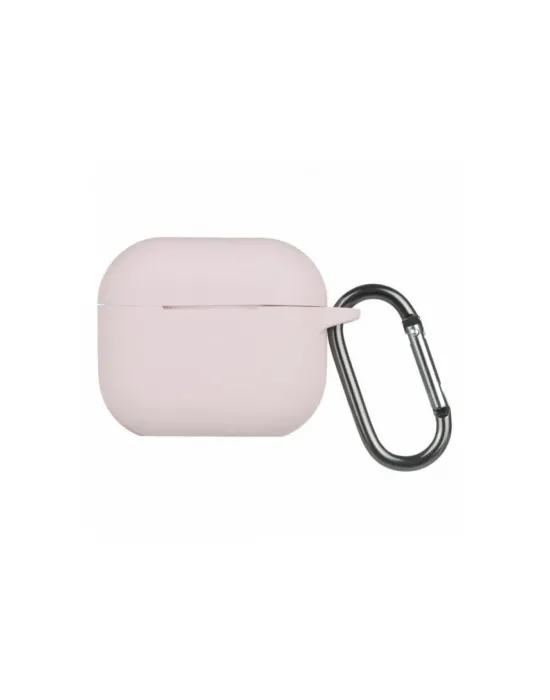 Apple Airpods 3 (3.nesil) Hang Kılıf - Pudra