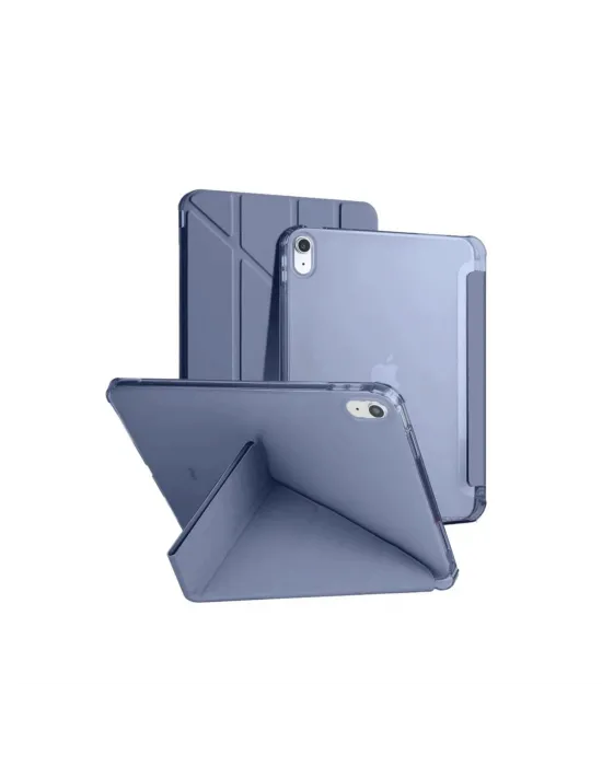 Apple İpad 2022 10.9 (10.nesil) Kılıf Kalemlikli Mars Tablet Kılıfı - Lavender