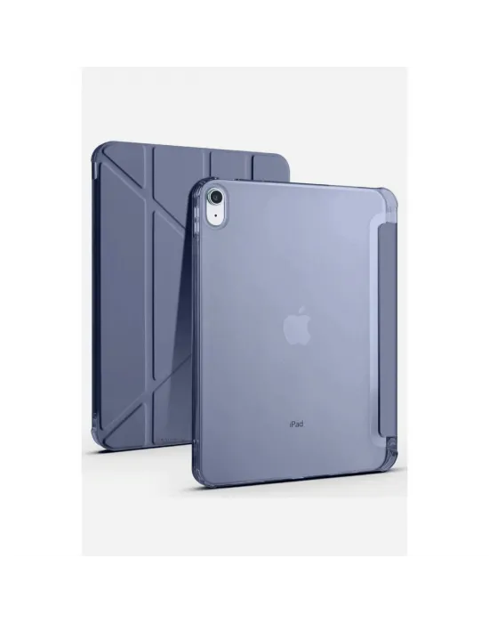 Apple İpad 2022 10.9 (10.nesil) Kılıf Kalemlikli Mars Tablet Kılıfı - Lavender