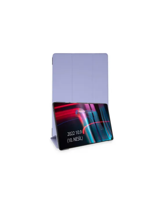 Apple İpad 2022 10.9 (10.nesil) Kılıf Tablet Smart Kılıf - Lila