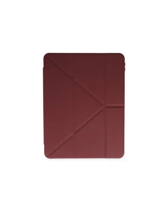 Apple İpad Air 4 10.9 Kılıf Kalemlikli Mars Tablet Kılıfı - Mürdüm