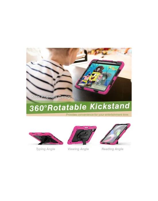 Apple İpad Pro 11 (2020) Kılıf Pars Tablet Kapak - Pembe