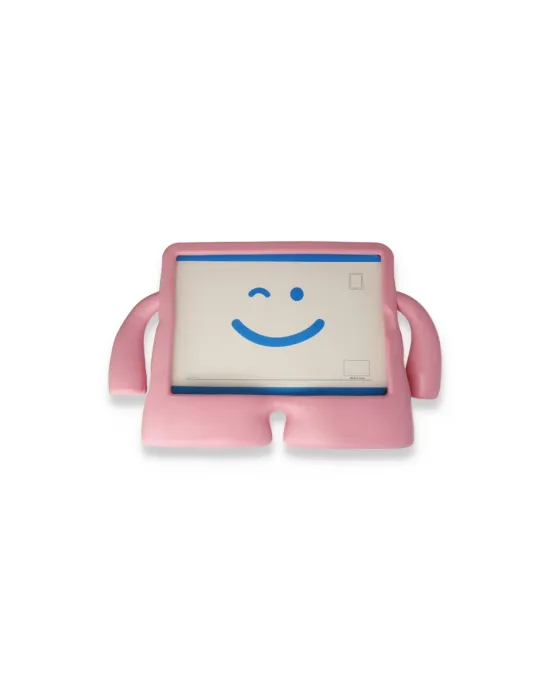Apple İpad Pro 11 (2021) Kılıf Karakter Tablet Silikon - Açık Pembe