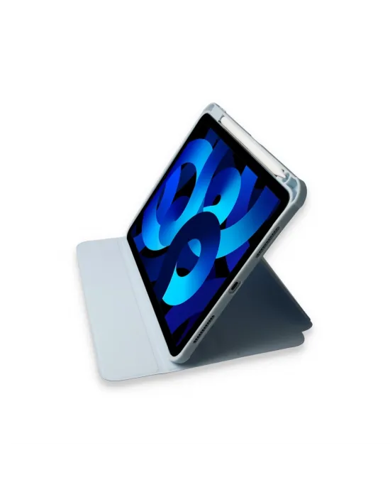 Apple İpad Pro 11 (2021) Kılıf Ling 360 Kalemlikli Tablet Kılıf - Mavi