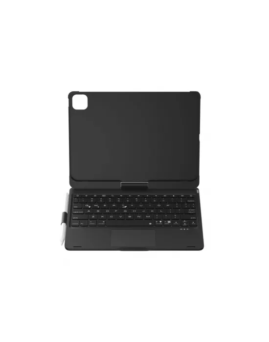 Apple İpad Pro 11 (2024) F11 Ats Kılıf Magic Dönen Klavyeli Tablet Kılıf - Siyah