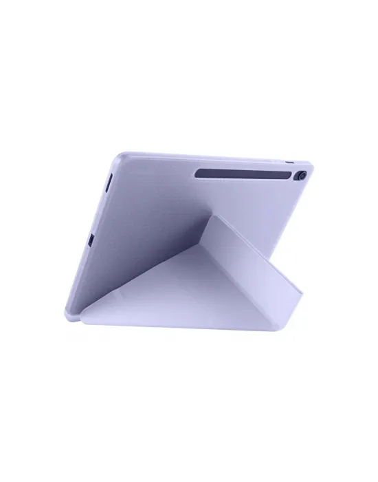 Apple İpad Pro 11 (2024) Kılıf Kalemlikli Hugo Tablet Kılıfı - Lila