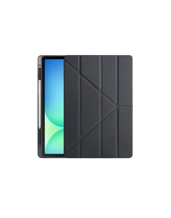 Apple İpad Pro 11 (2024) Kılıf Kalemlikli Hugo Tablet Kılıfı - Siyah