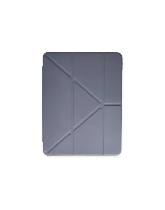 Apple İpad Pro 12.9 (2021) Kılıf Kalemlikli Mars Tablet Kılıfı - Lavender