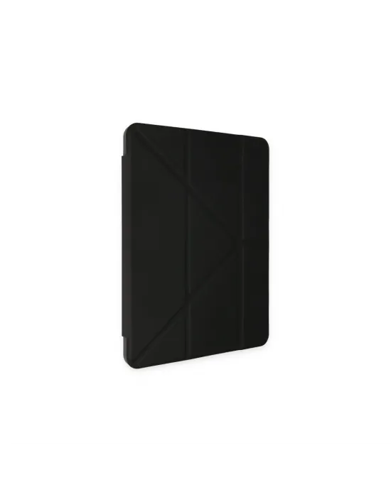 Apple İpad Pro 12.9 (2021) Kılıf Kalemlikli Mars Tablet Kılıfı - Siyah