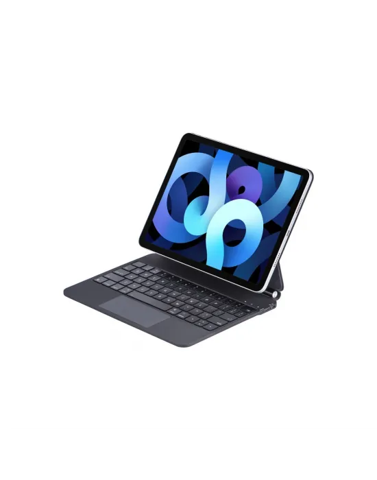 Apple İpad Pro 13 (2024) Kılıf X9p Magic Manyetik Klavyeli Tablet Kılıfı - Siyah