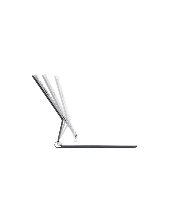 Apple İpad Pro 13 (2024) Kılıf X9p Magic Manyetik Klavyeli Tablet Kılıfı - Siyah