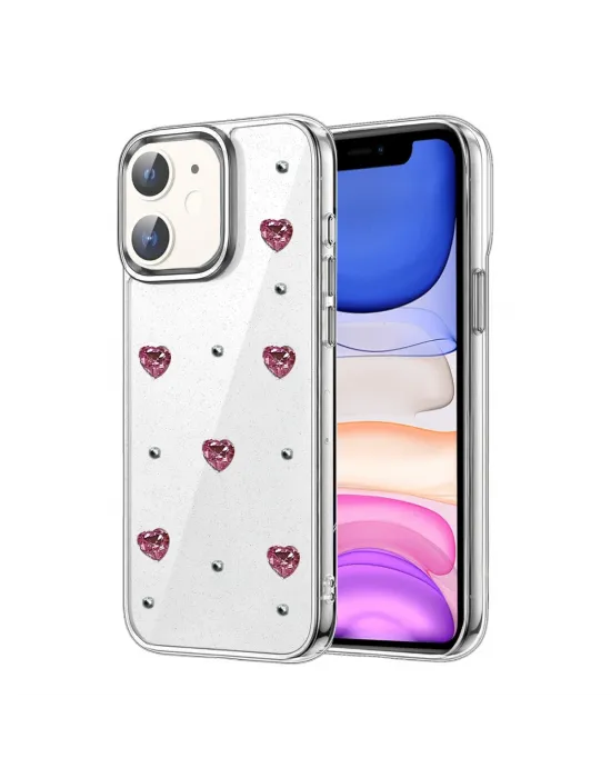 Apple İphone 11 Fiyonk Desenli Kapak - Desen 3