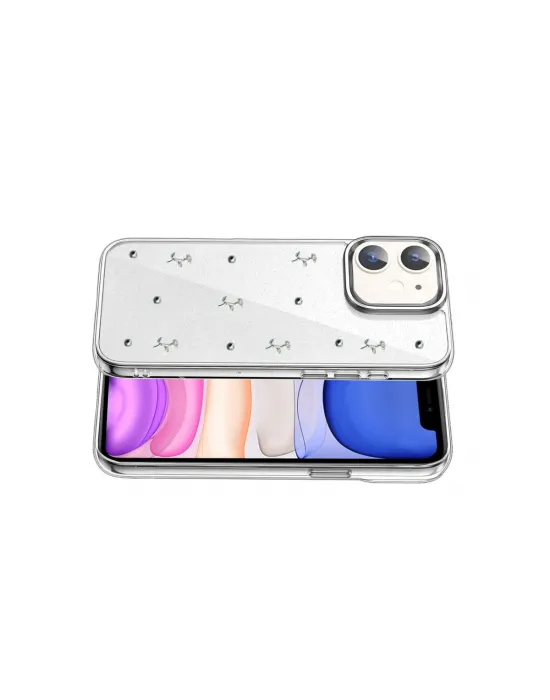 Apple İphone 11 Fiyonk Desenli Kapak - Desen 4