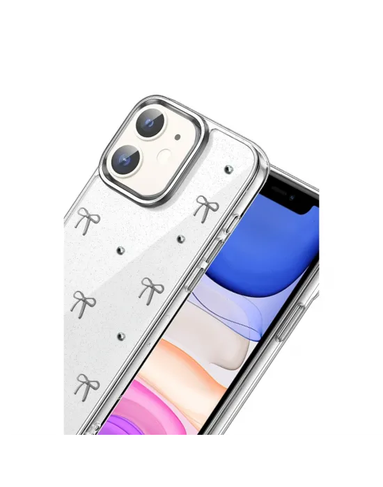 Apple İphone 11 Fiyonk Desenli Kapak - Desen 5