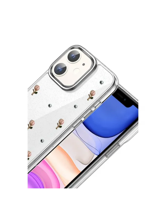 Apple İphone 11 Fiyonk Desenli Kapak - Desen 6