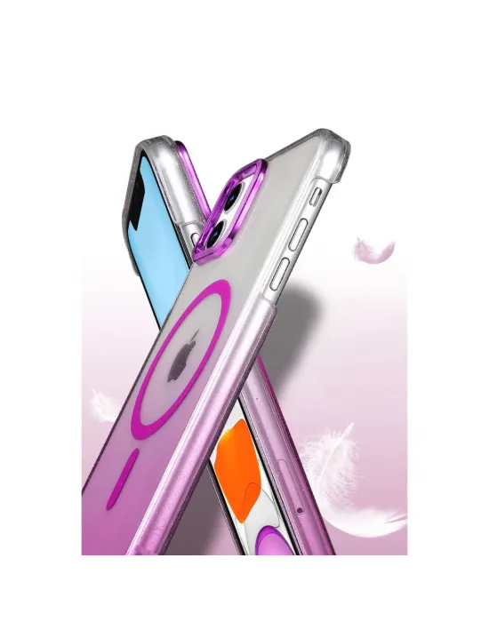 Apple İphone 11 Glossy Magsafe Kapak - Siyah