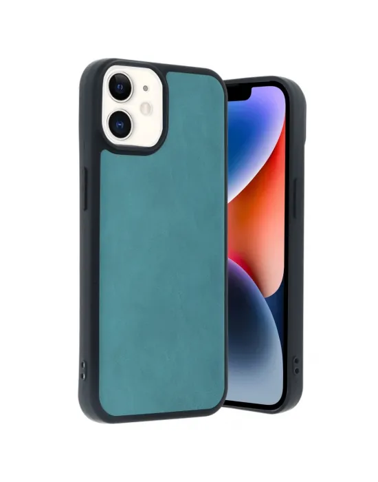 Apple İphone 11 Kılıf Aras Deri Kapak - Açık Yeşil