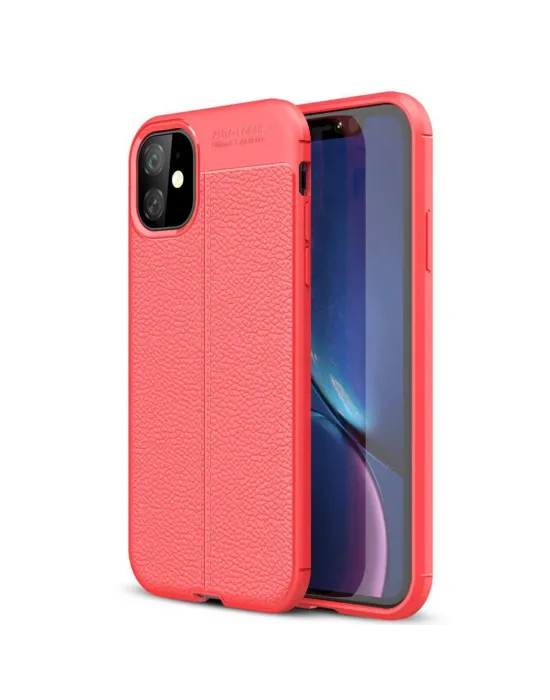 Apple İphone 11 Kılıf Auto Focus Kapak - Kırmızı