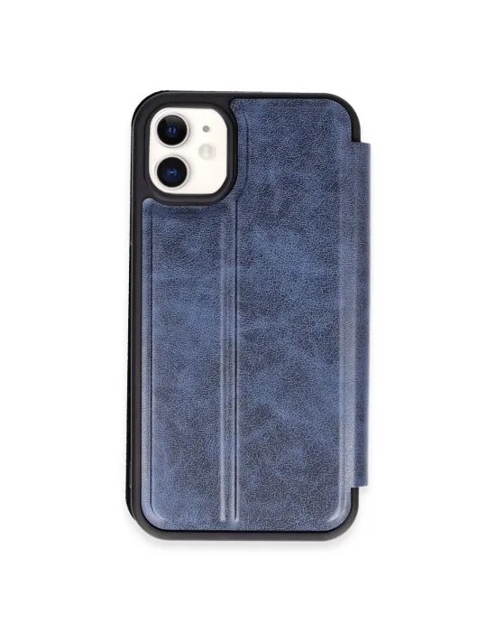 Apple İphone 11 Kılıf Flip Cover - Lacivert
