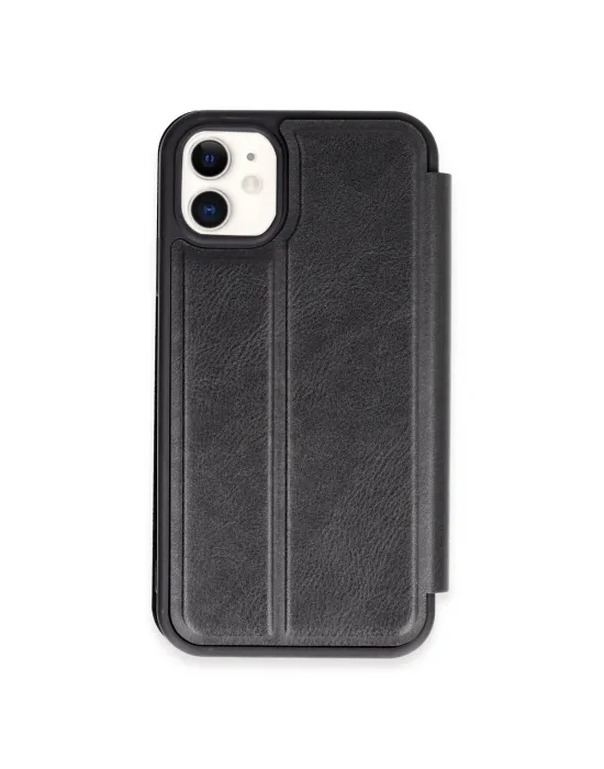 Apple İphone 11 Kılıf Flip Cover - Siyah