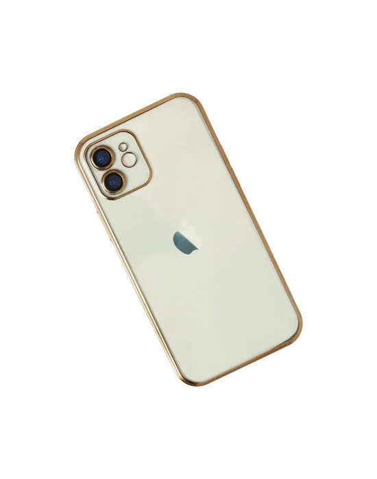 Apple İphone 11 Kılıf Razer Lensli Silikon - Gold