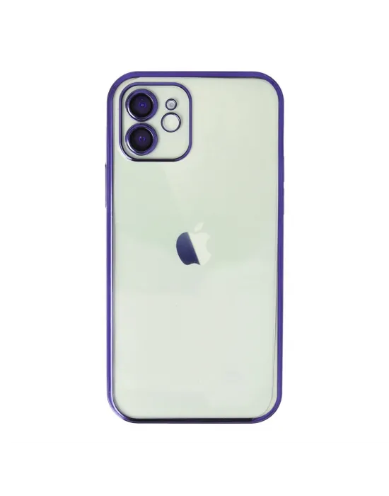 Apple İphone 11 Kılıf Razer Lensli Silikon - Mor