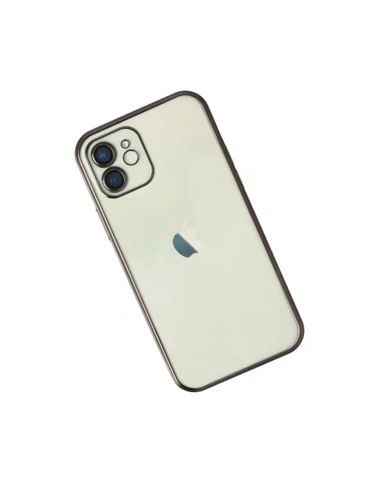 Apple İphone 11 Kılıf Razer Lensli Silikon - Siyah