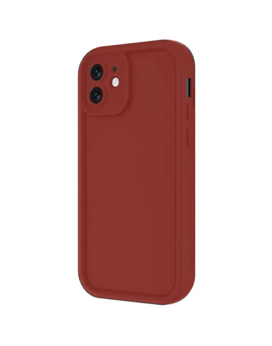 Apple İphone 11 Kılıf Viera Silikon - Bordo