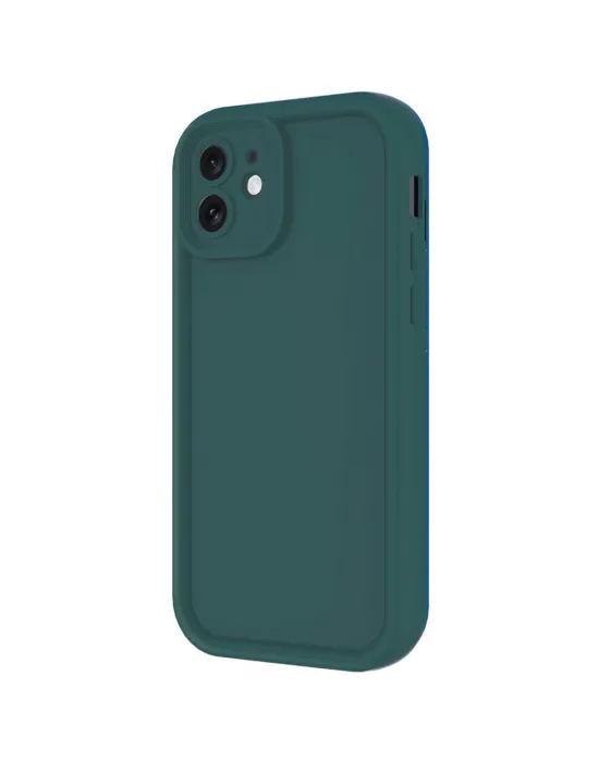 Apple İphone 11 Kılıf Viera Silikon - Koyu Yeşil