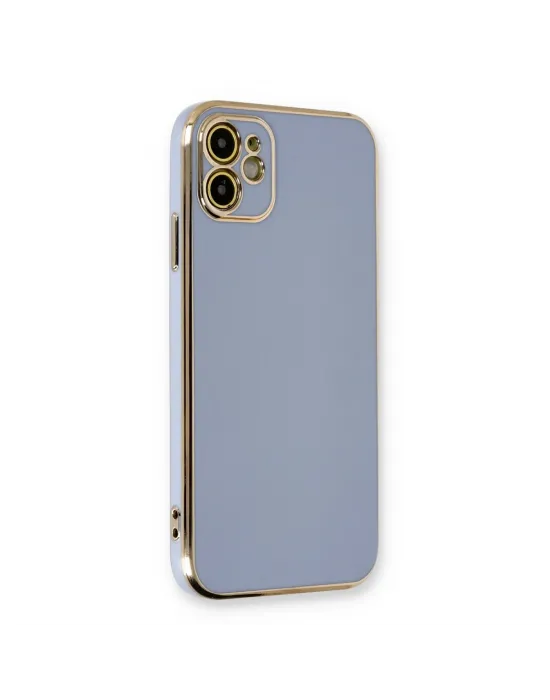 Apple İphone 11 Kılıf Volet Silikon - Mavi