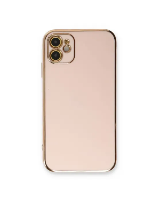 Apple İphone 11 Kılıf Volet Silikon - Pembe
