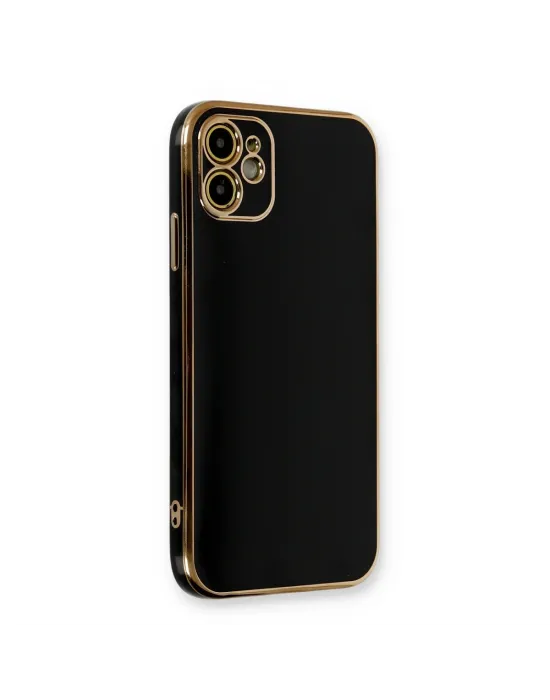 Apple İphone 11 Kılıf Volet Silikon - Siyah