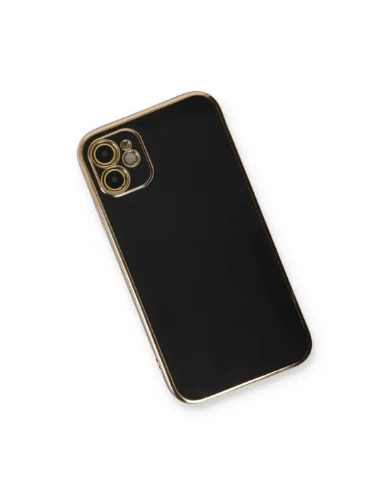 Apple İphone 11 Kılıf Volet Silikon - Siyah