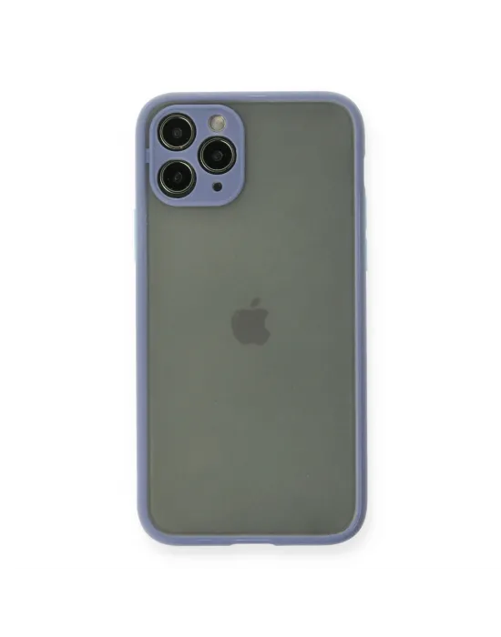 Apple İphone 11 Pro Kılıf Montreal Silikon Kapak - Gri