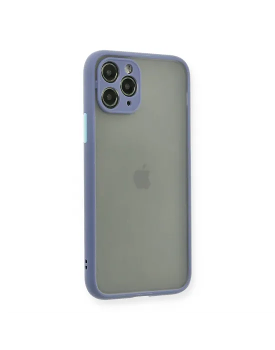 Apple İphone 11 Pro Kılıf Montreal Silikon Kapak - Gri