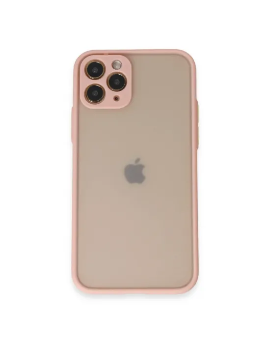 Apple İphone 11 Pro Kılıf Montreal Silikon Kapak - Pembe