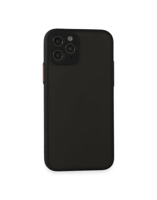 Apple İphone 11 Pro Kılıf Montreal Silikon Kapak - Siyah