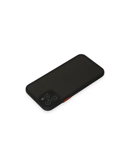 Apple İphone 11 Pro Kılıf Montreal Silikon Kapak - Siyah