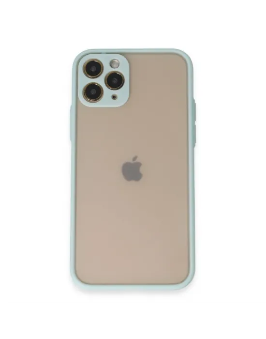 Apple İphone 11 Pro Kılıf Montreal Silikon Kapak - Turkuaz
